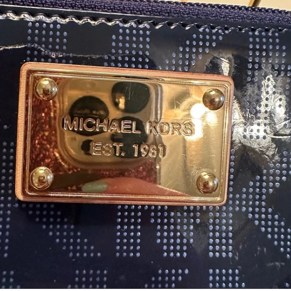 Michael Kors Navy Blue Wallet